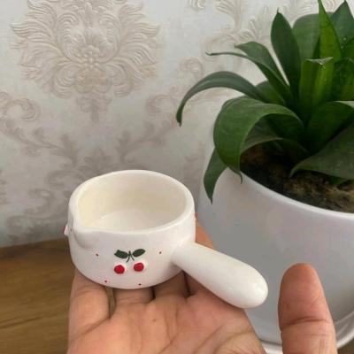 سس خوری نقلی سرامیکی گیلاسی