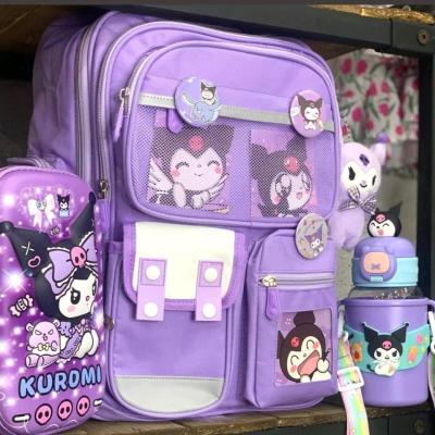 کیف مدرسه کوله پشتی دخترانه طرح کرومی