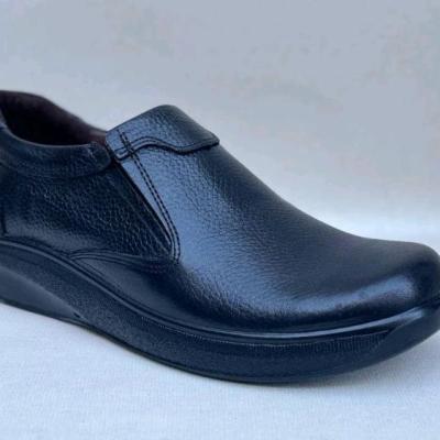 کفش چرم طببعی مردانه طبی پرفکت