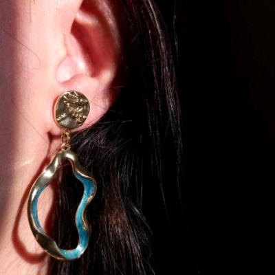 گوشواره مینا کاری