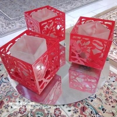 لوستر زیبا و خاص سه شاخ