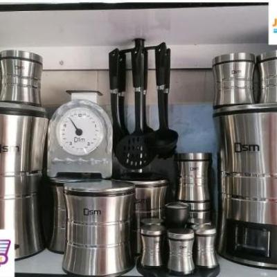 سرویس اشپزخانه 29 پارچه استیل کمرباریکDSM