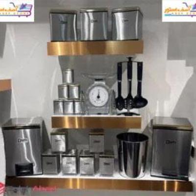 سرویس آشپزخانه استیل مربع DSM