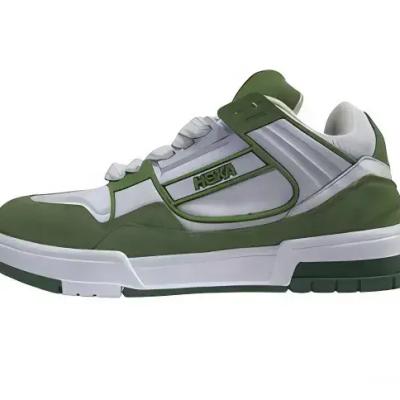 کتونی مردانه اسپرت هوکا سفید سبز کد 3130