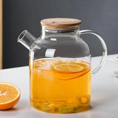 قوری درب بامبو 1800ml