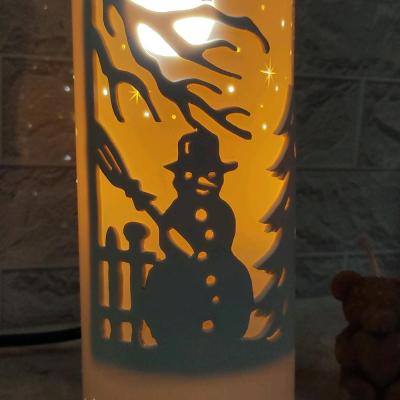 چراغ خواب کودک دکوراتیو طرح آدم برفی