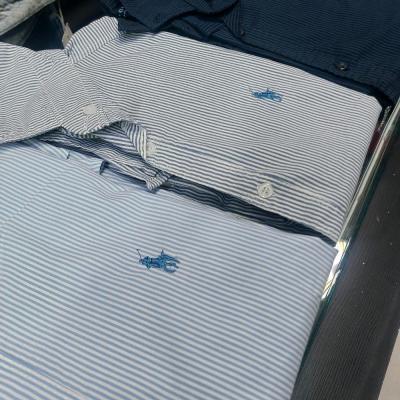 پیراهن های پولو جنس نخ بنگال طرح راه راه