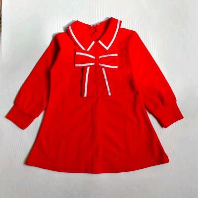 پیراهن آستین بلند دخترانه وارداتی