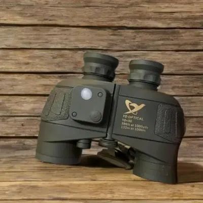 دوربین دوچشمی نظامی با فاصله‌یاب و قطب‌نمای داخلی مدل YD Optical 10x50