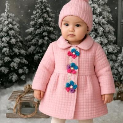 کت پالتو دخترانه فوتر خارجی سایز 1تا2سال