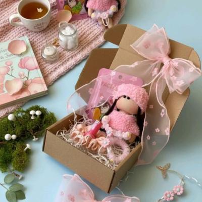 جعبه هدیه رویایی صورتی