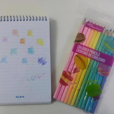 مداد رنگی ماکارون