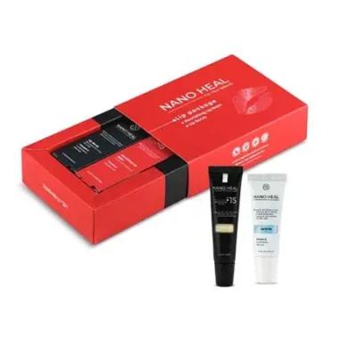 پک مراقبت از لب نانوهیل (اسکراب + بالم SPF15)