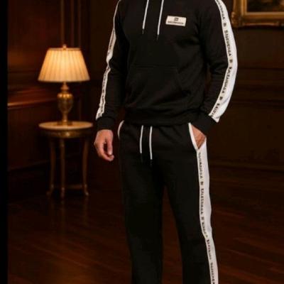 ست مردانه سویشرت کلاهدار شلوار دورس بالنسیگا 1460