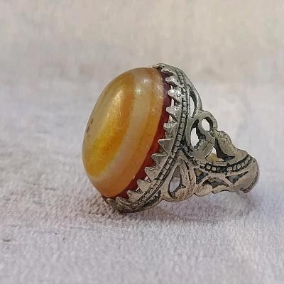 انگشتر مردانه سلیمانی سه پوست لامه