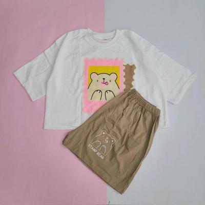 ست کراپ شورتک عروسکی برند ترک