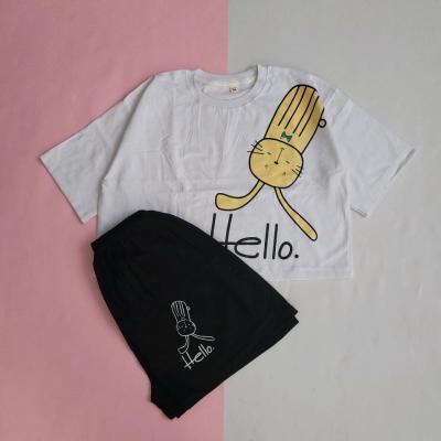 ست کراپ شورتک قواره دار