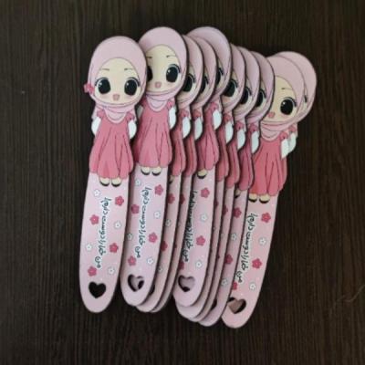 بوک مارک طرح حجاب کیوت