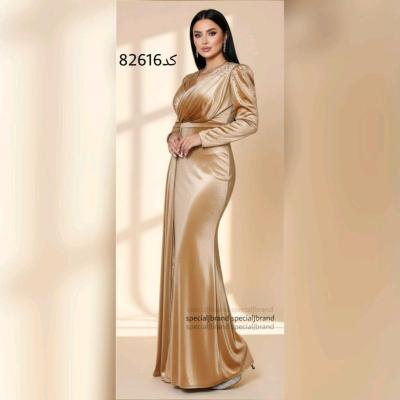 پیراهن مهمانی زنانه مخمل مدل پیراهن ماکسی خاص مجلسی مخمل زنانه آرویدا 82615