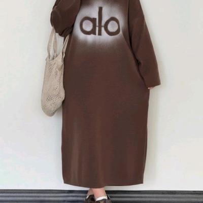 پیراهن زنانه الیاف مدل کفتان بافت