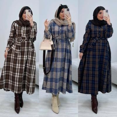 پیراهن زنانه پشمی مدل کفتان زنانه