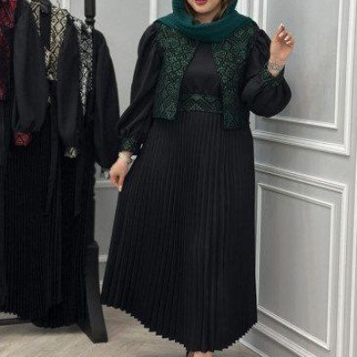 ست سه تیکه کت سارافون و ژیله مدل تبسم-149886