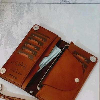 کیف پول اسپرت ، چرم درجه یک گاو