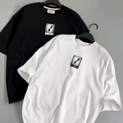 تیشرت پنبه دو رو گرم بالا چاپ خورده