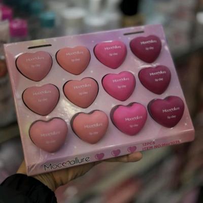 رژ لب و رژ گونه خمیری قلبی