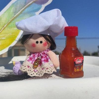 عروسک سرکلیدی جاسوئیچی سرآشپز عکاس