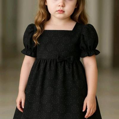 پیراهن دخترانه مشکی کد 99133