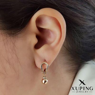 گوشواره حلقه گوی آویز برند ژوپینگ