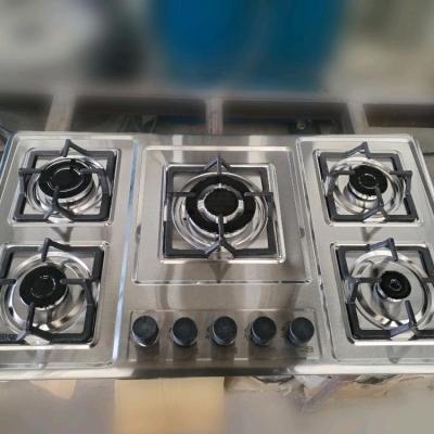 اجاق گاز رومیزی صفحه استیل توکار ترموکوبل دار مدل m5