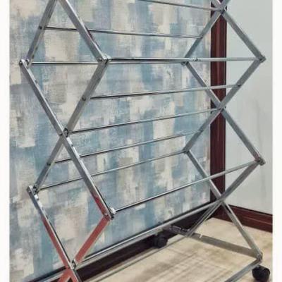 رخت آویز سیار جدیطرح استیل 1+13