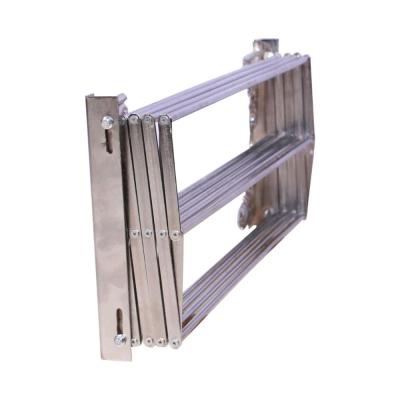 رخت آویز دیواری آکاردونی طرح استیل