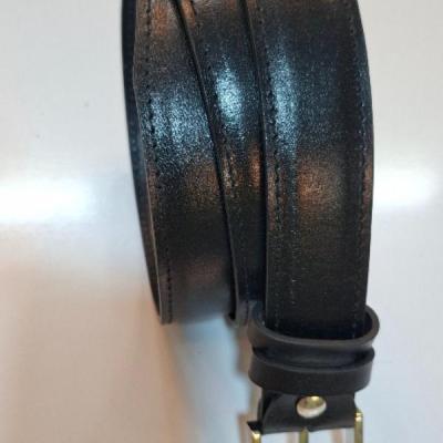 کمربند دو رو چرم طبیعی گاوی