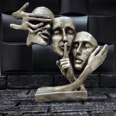 مجسمه دکوری رومیزی کر،کور،لال