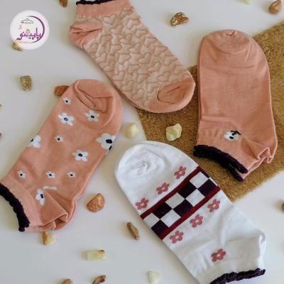 جوراب مچی طرح گلگلی