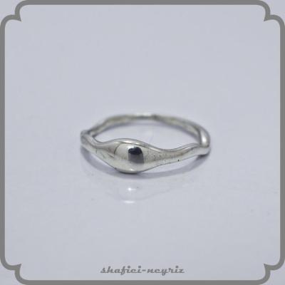انگشتر نقره زنانه سبک و مینیمال