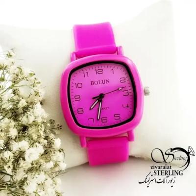 ساعت صورتی مارک بالون کد 19300