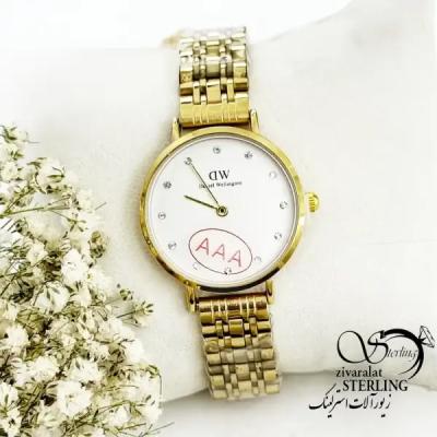 ساعت کیفیتAAA برند دنیل ولینگتون (dw) استیل کد 19315