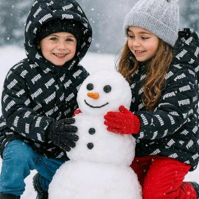 کاپشن وارداتی دخترانه پسرانه مدل پوما