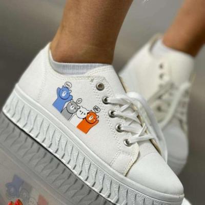 کفش دخترانه طرح کت-156437