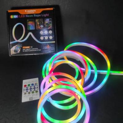 خرید و قیمت ریسه نئون فلکسی RGB