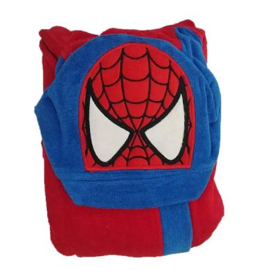 حوله پالتویی کودک آتنا مدل مرد عنکبوتی سایز 90