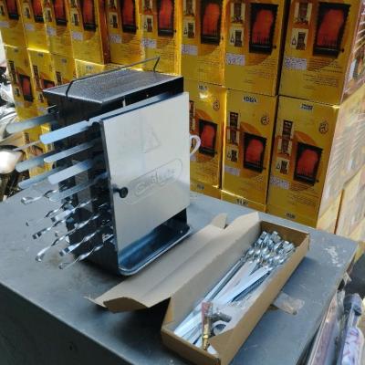 کباب پز ضیافت 16 سیخ با موتور جوجه گردان برقی