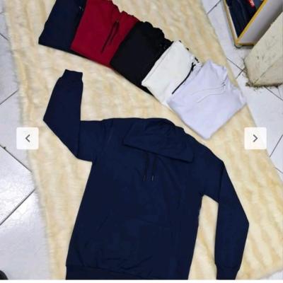 هودی کلاهدار پارچه سه نخ داخل کرک دار ضخیم