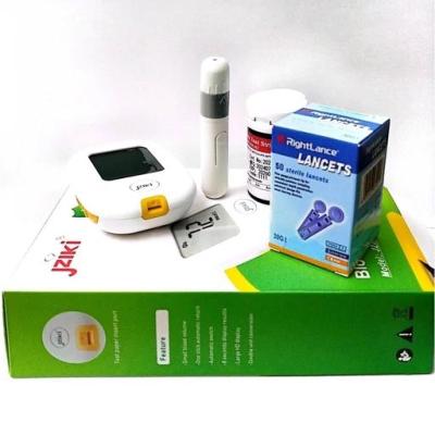 دستگاه تست قندخون خارجی نوار 50عددی و سوزن 50عددی اقلام کامل