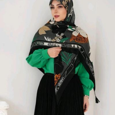 New collection   کالکشن تابستانه روسری سیا اسکارف  ️