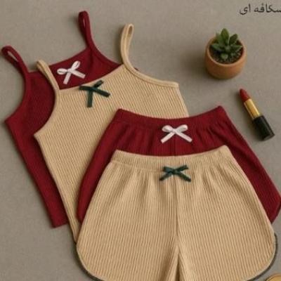 ست تاپ شلوارک دخترانه-158952